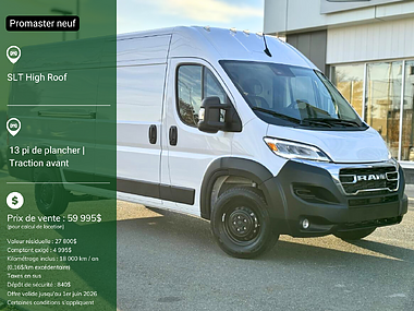 2025 RAM ProMaster 3500